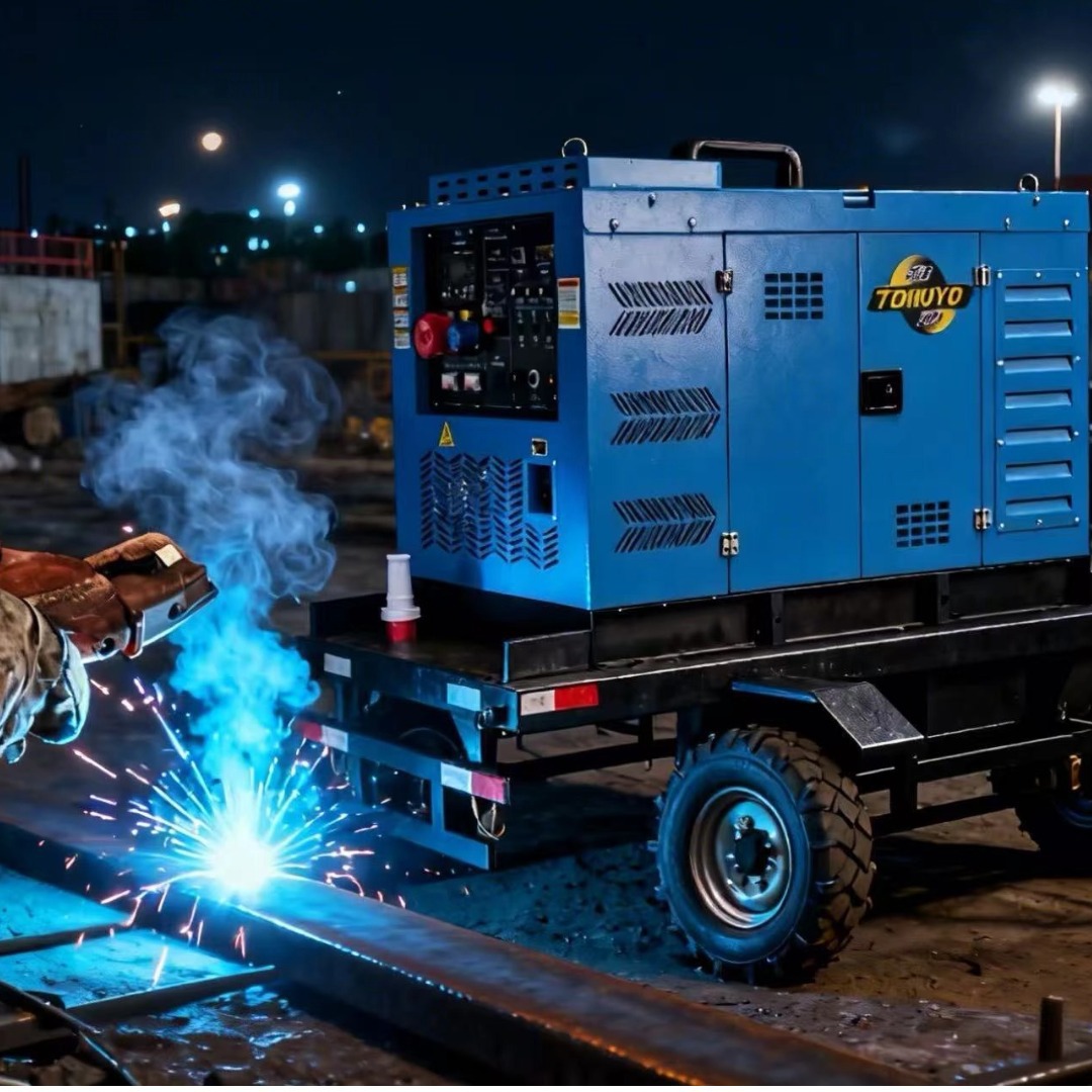 大泽动力400A柴油发电电焊机